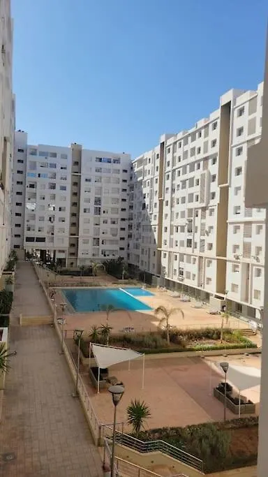 Appart Ensoleille Avec 2 Balcons Vu Piscine Agadir